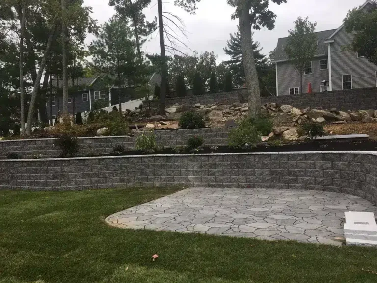 Walls that hold their ground and elevate your yard