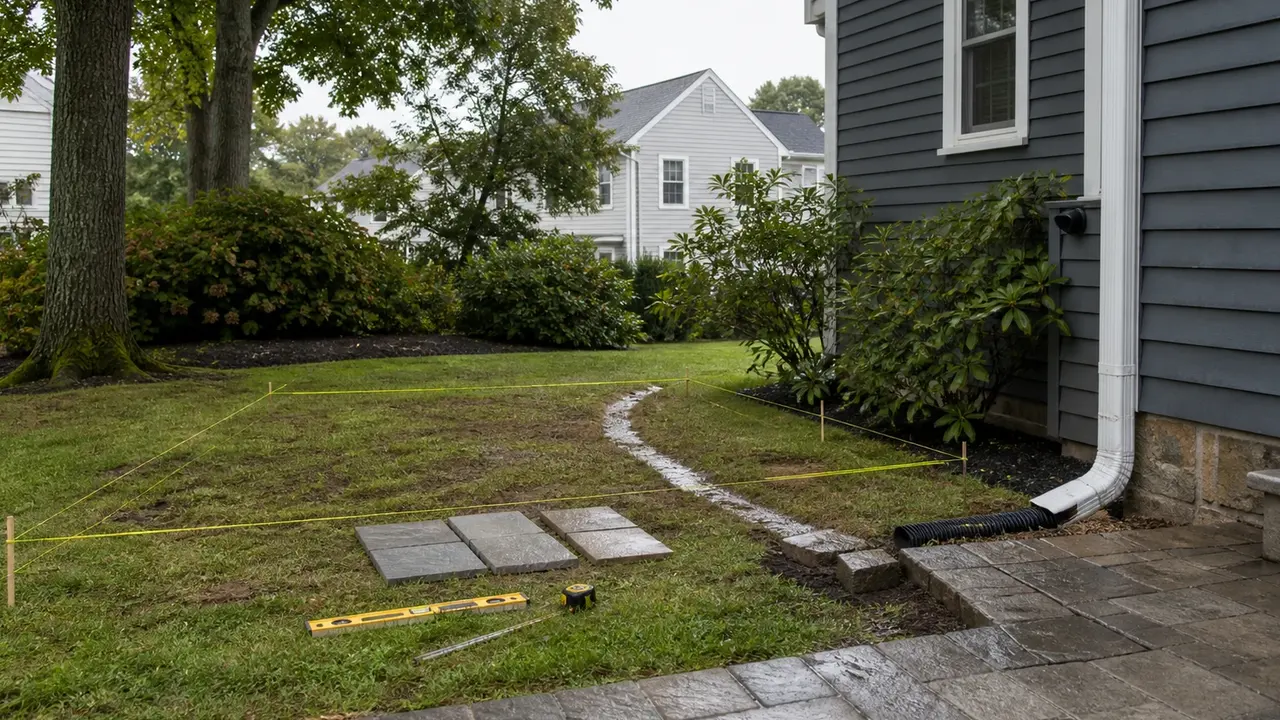 Drainage Before Patio Installation: A Massachusetts Planning Checklist
